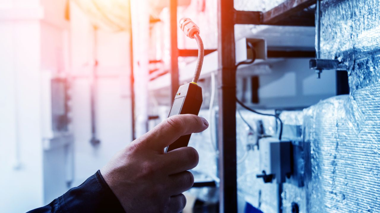 Sistema de detección fija de gas industrial